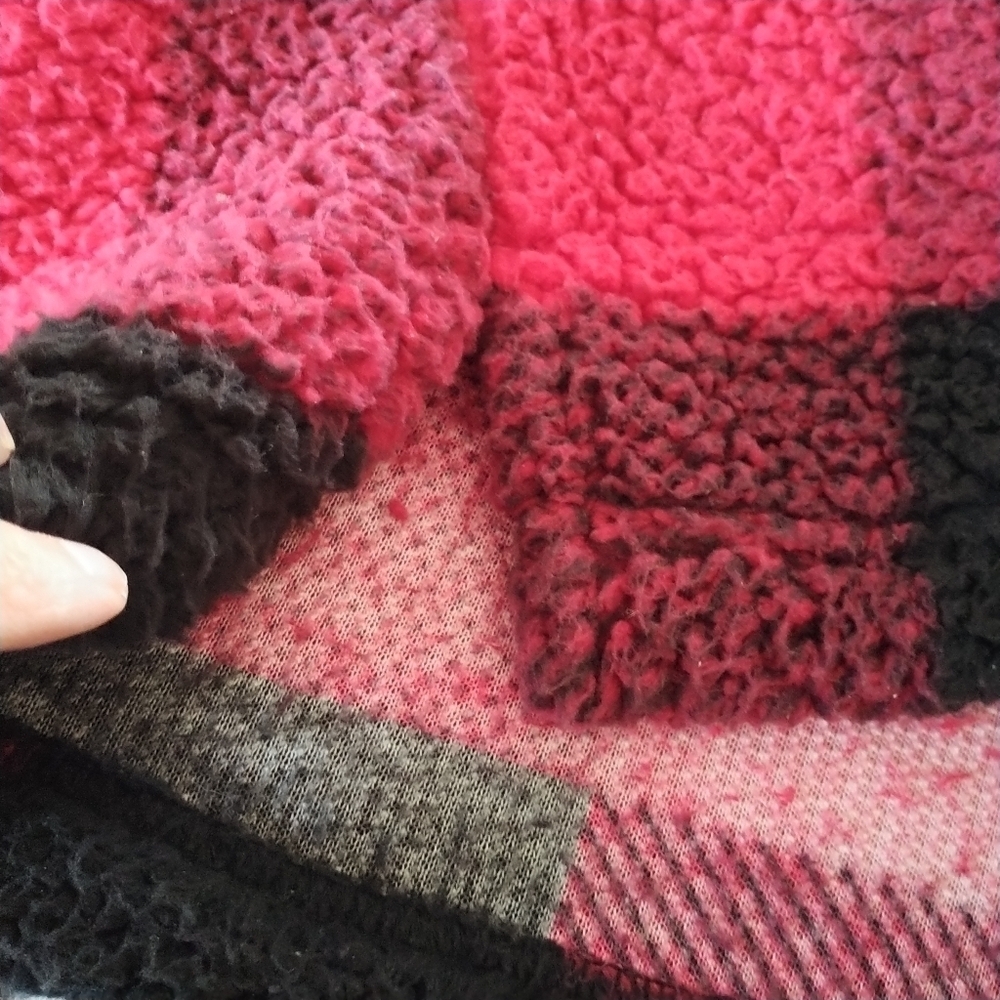 Women's G-iii 4her by Carl Banks Montreal Canadien Quarter Zip Sherpa Jacket L - Picture 10 of 10